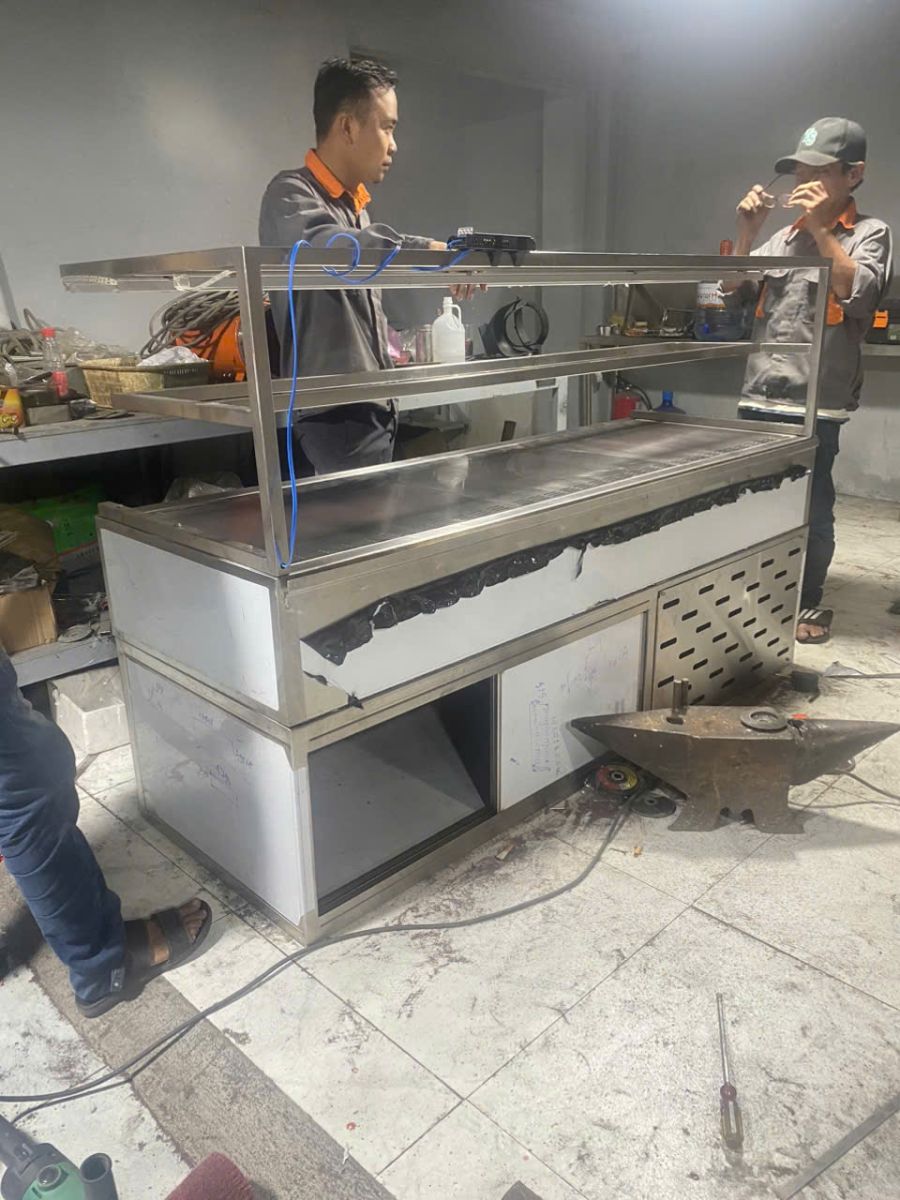 GIA CÔNG, SỬA CHỮA MÁY INOX, THIẾT BỊ LINH KIỆN