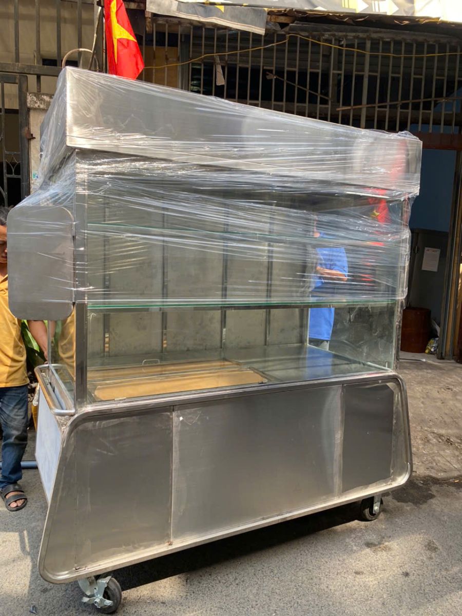XE TRÀ SỮA INOX 304