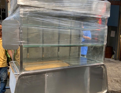 CƠ KHÍ NGỌC TUẤN SẢN XUẤT TỦ BẾP INOX