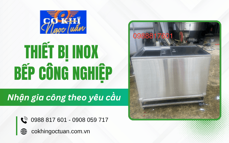 thiết bị inox bếp công nghiệp