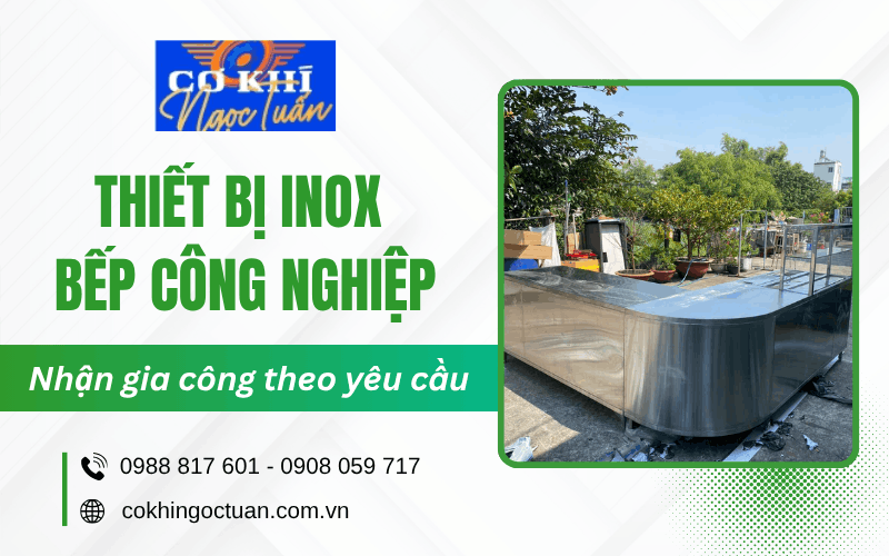 thiết bị inox bếp công nghiệp