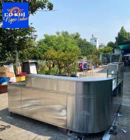 Quầy Bar Inox 304-Đơn Vị Chuyên Cung Cấp Thiết Bị Inox Công Nghiệp