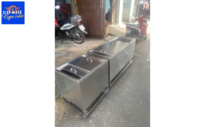 THÙNG ĐỰNG ĐÁ INOX