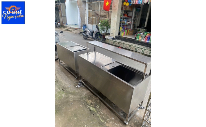 Thùng đá Inox