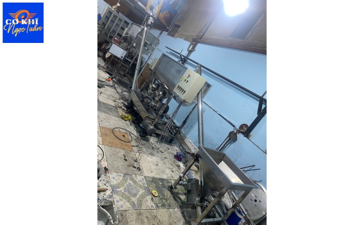 Giàn bồn trộn máy xay Cà Phê 